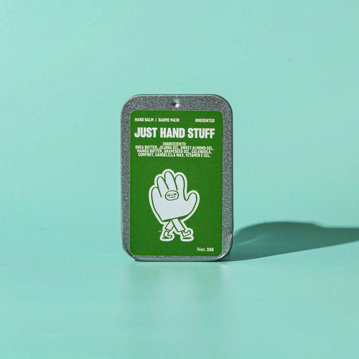 Bare Hands (Unscented) | Sliding Tin Balm 33g